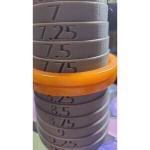 butterscotch Bakelite bracelets set of two